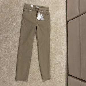 Good American Tan Jeans.